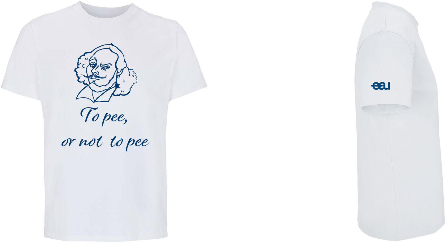 Short Sleeve T-shirt "To pee, or not to pee" L